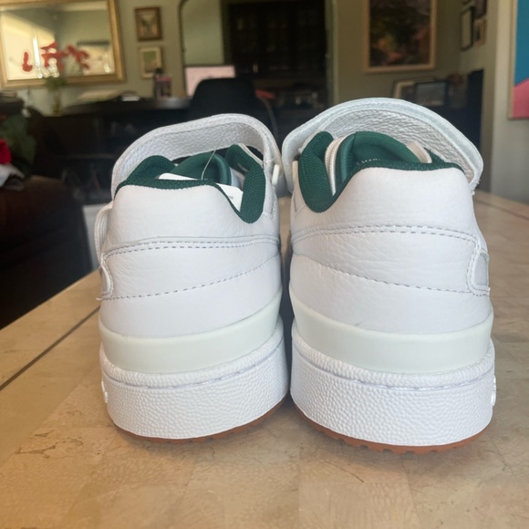 adidas Forum Low \'White Green Gum\' AQ1261 - Size US 10 main image 13
